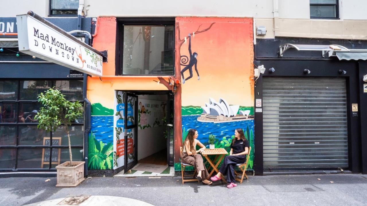Mad Monkey Downtown Hostel Sydney Exterior foto
